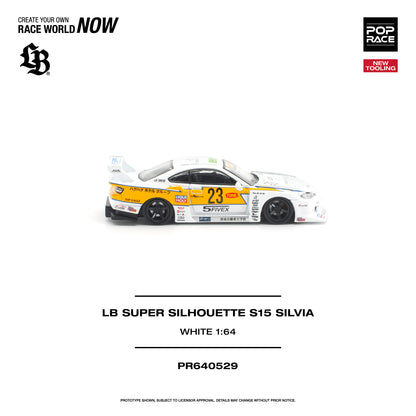 (Pre-Order) (PR640529) LB SUPER SILHOUETTE S15 SILVIA - WHITE