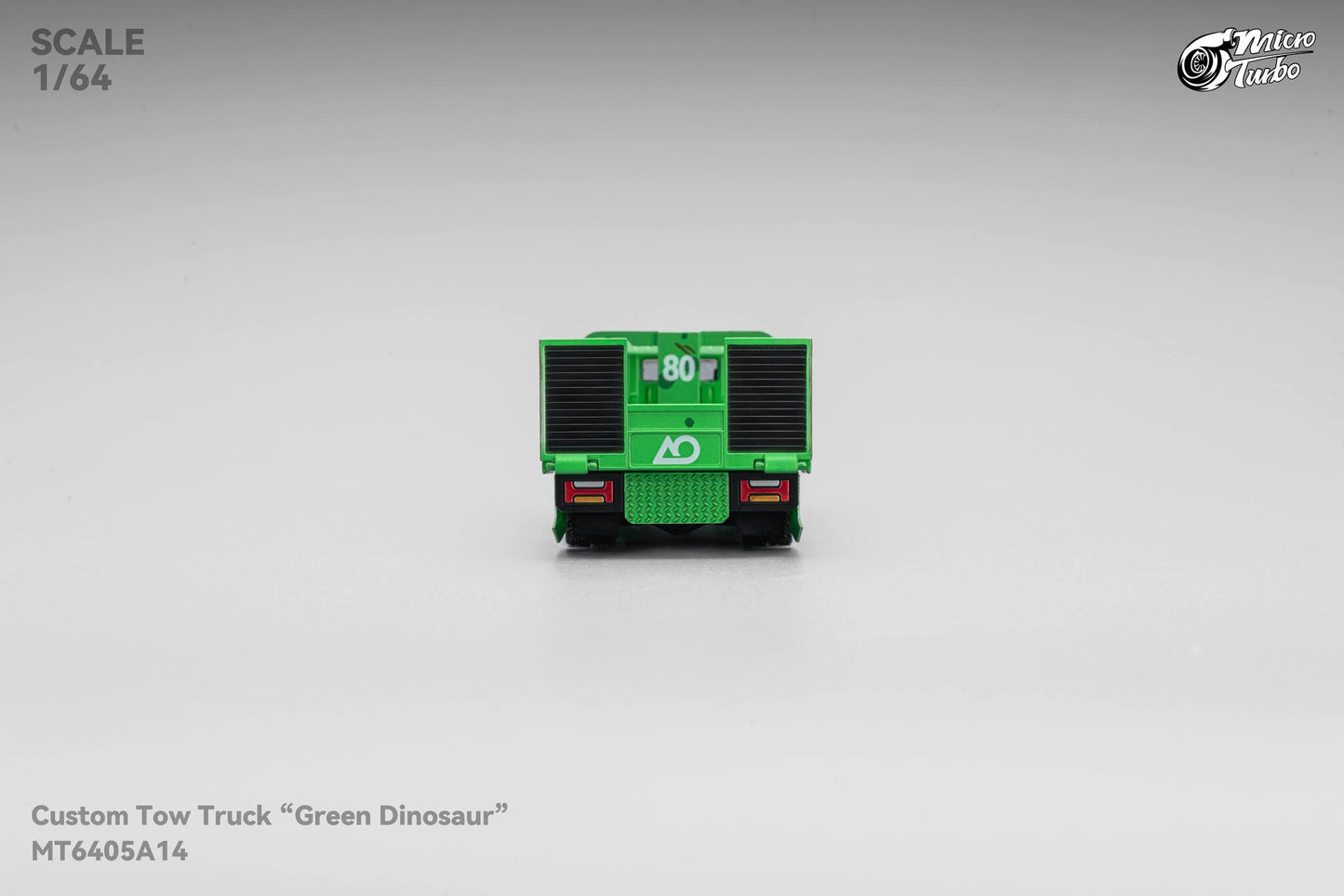 (MT6405A14) Microturbo Custom Hauler - Green Dino (Rexy)