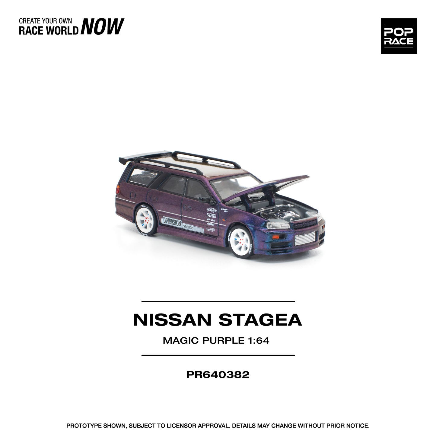 (Pre-Order) (PR640382) NISSAN STAGEA MAGIC PURPLE
