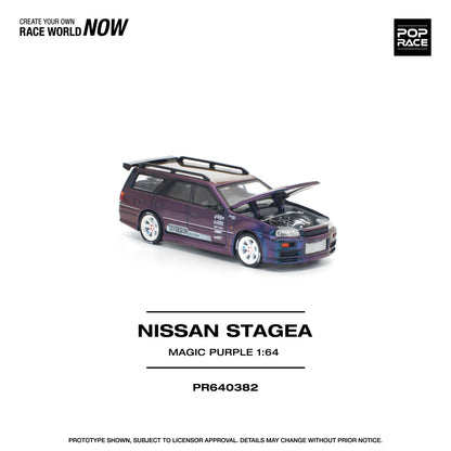 (Pre-Order) (PR640382) NISSAN STAGEA MAGIC PURPLE