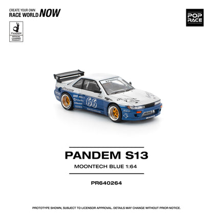 (Pre-Order) (PR640264) - PANDEM SILVIA S13 - MOONTECH BLUE
