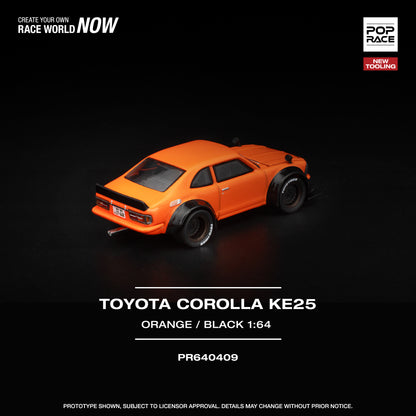 (Pre-Order) (PR640409) TOYOTA COROLLA KE25 ORANGE