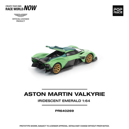 (Pre-Order) (PR640269) - ASTON MARTIN VALKYRIE - IRIDESCENT EMERALD