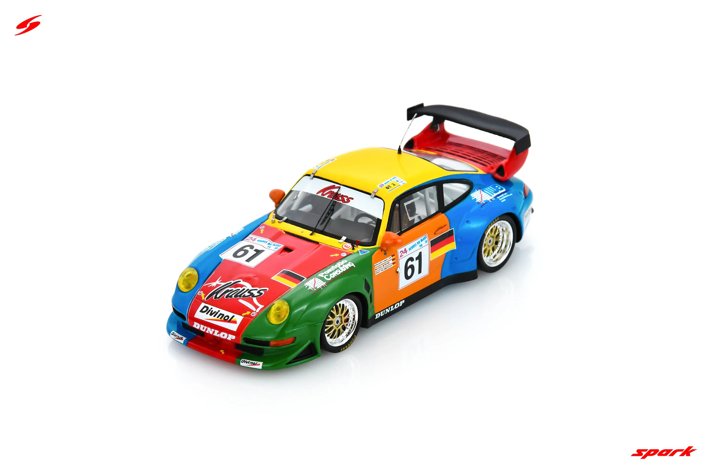 (Pre-Order) (S9919) (1:43) Porsche GT2 No.61 Le Mans 24H 1998