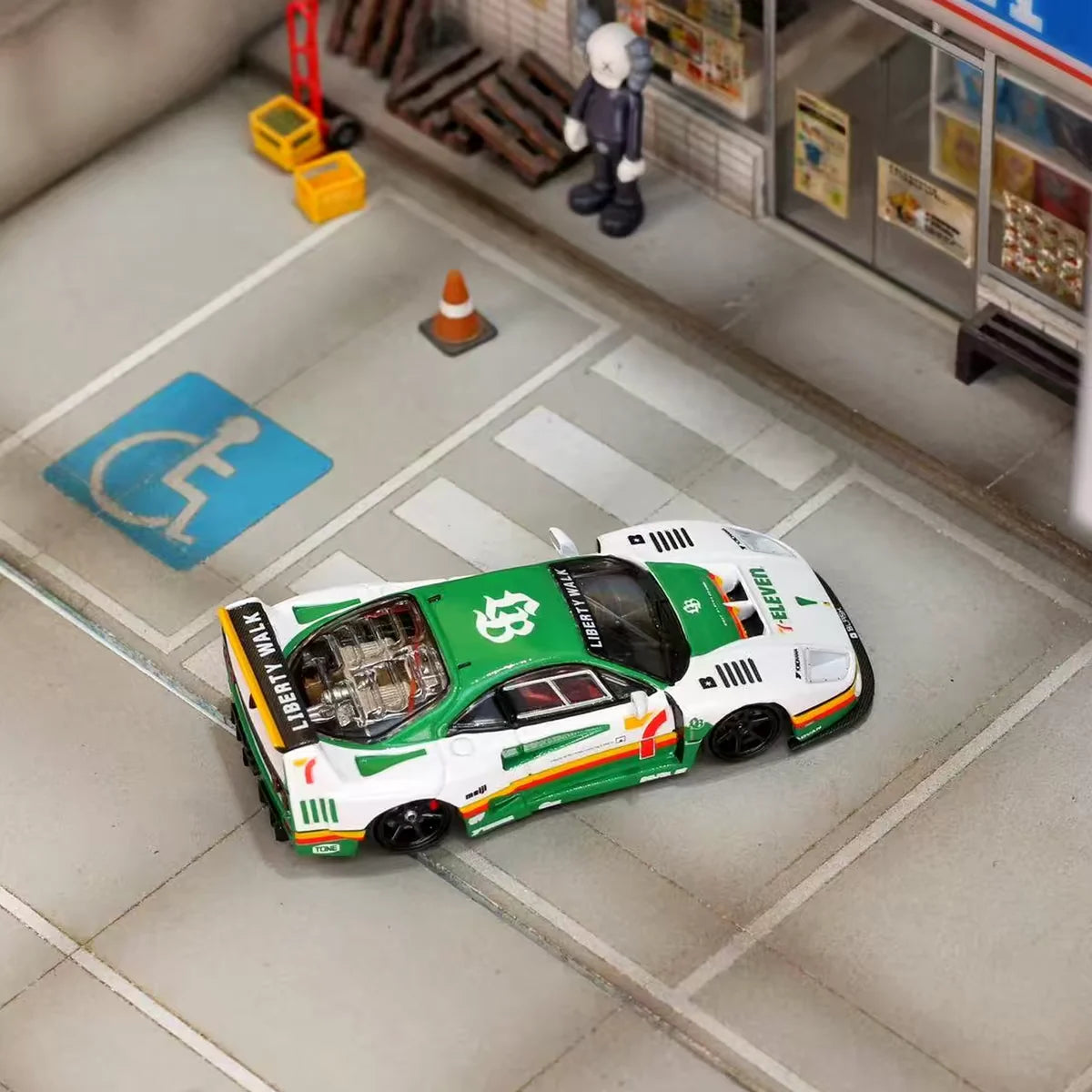 Ghost Player - LBWK F40 7/11 Livery