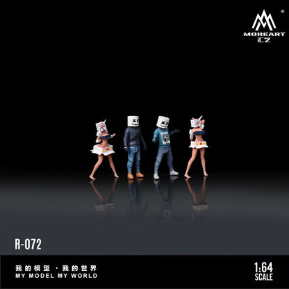 (Pre-Order) (MO223072) Personalised Mask Figure Set Resin