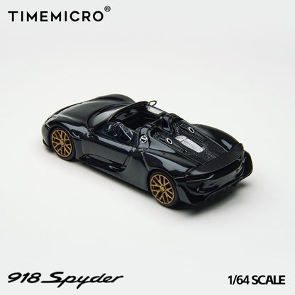 (Pre-Order) (TM643528) Porsche Spyder black and gold