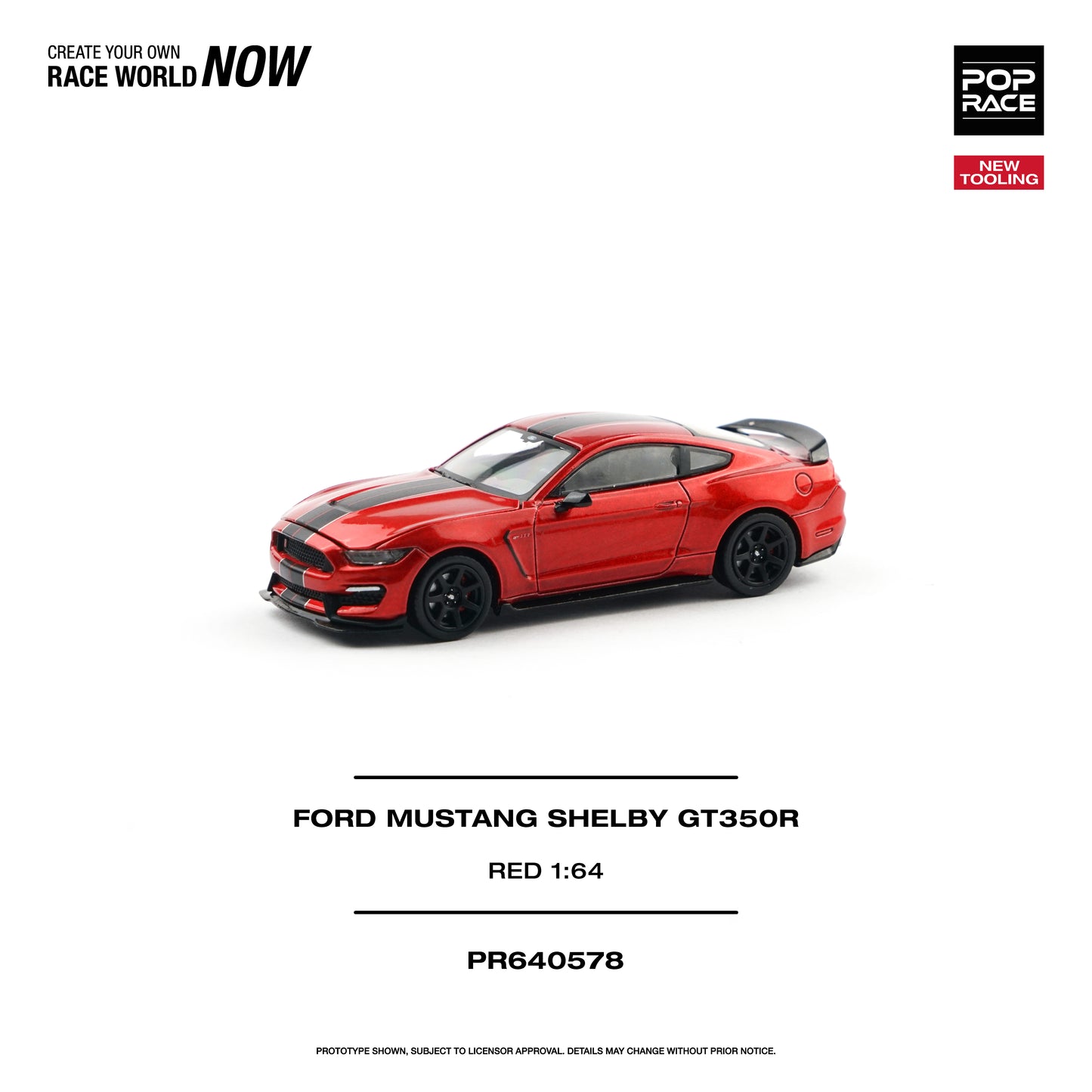 (Pre-Order) (PR640578) FORD MUSTANG SHELBY GT350R