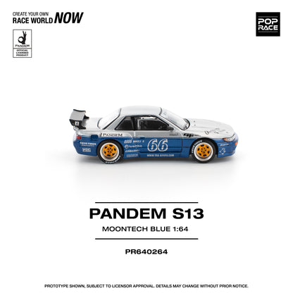 (Pre-Order) (PR640264) - PANDEM SILVIA S13 - MOONTECH BLUE