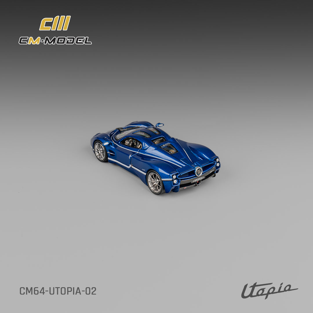(CM64-Utopia-02) Pagani Utopia Metallic (Metallic Blue)