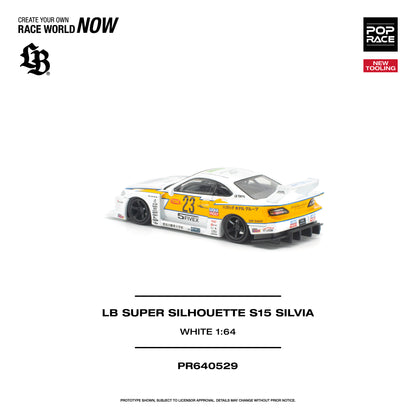 (Pre-Order) (PR640529) LB SUPER SILHOUETTE S15 SILVIA - WHITE