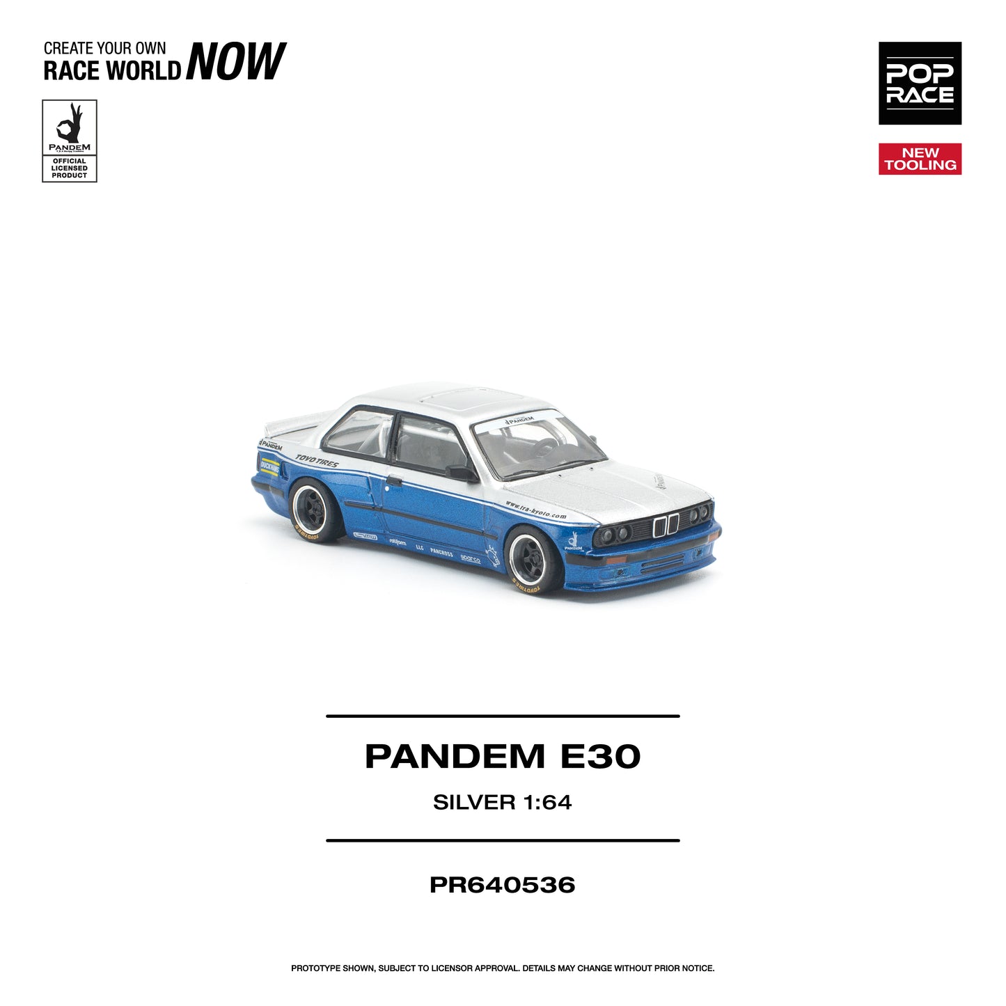 (Pre-Order) (PR640536) PANDEM E30 - SILVER