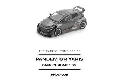 (Pre-Order) PRDC009 - PANDEM GR YARIS DARK CHROME