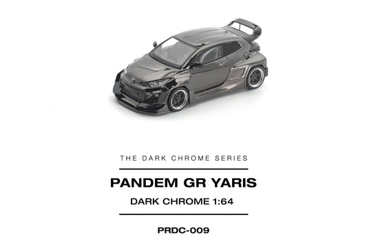 (Pre-Order) PRDC009 - PANDEM GR YARIS DARK CHROME