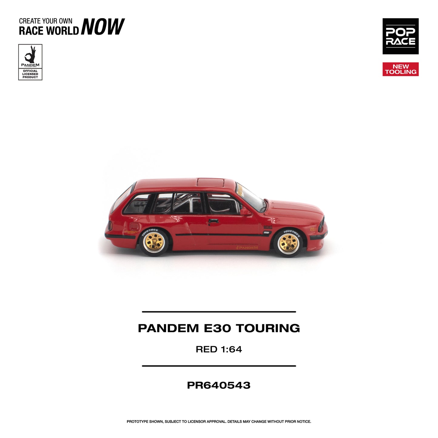 (Pre-Order) (PR640543) PANDEM E30 TOURING - RED