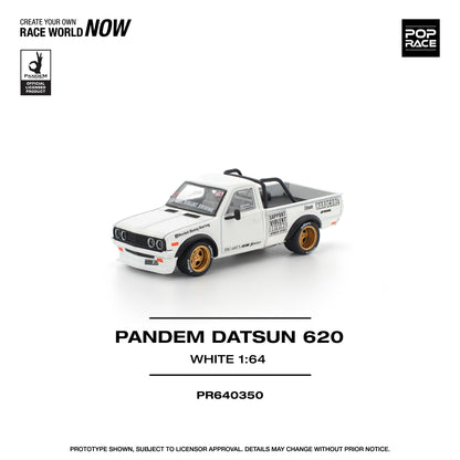 (Pre-Order) (PR640350) PANDEM DATSUN 620 (WHITE)