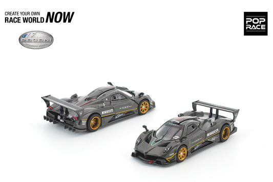 POP RACE 1:64 Pagani Zonda R Nurburgring Lap Time Record (PR640582) - Front View