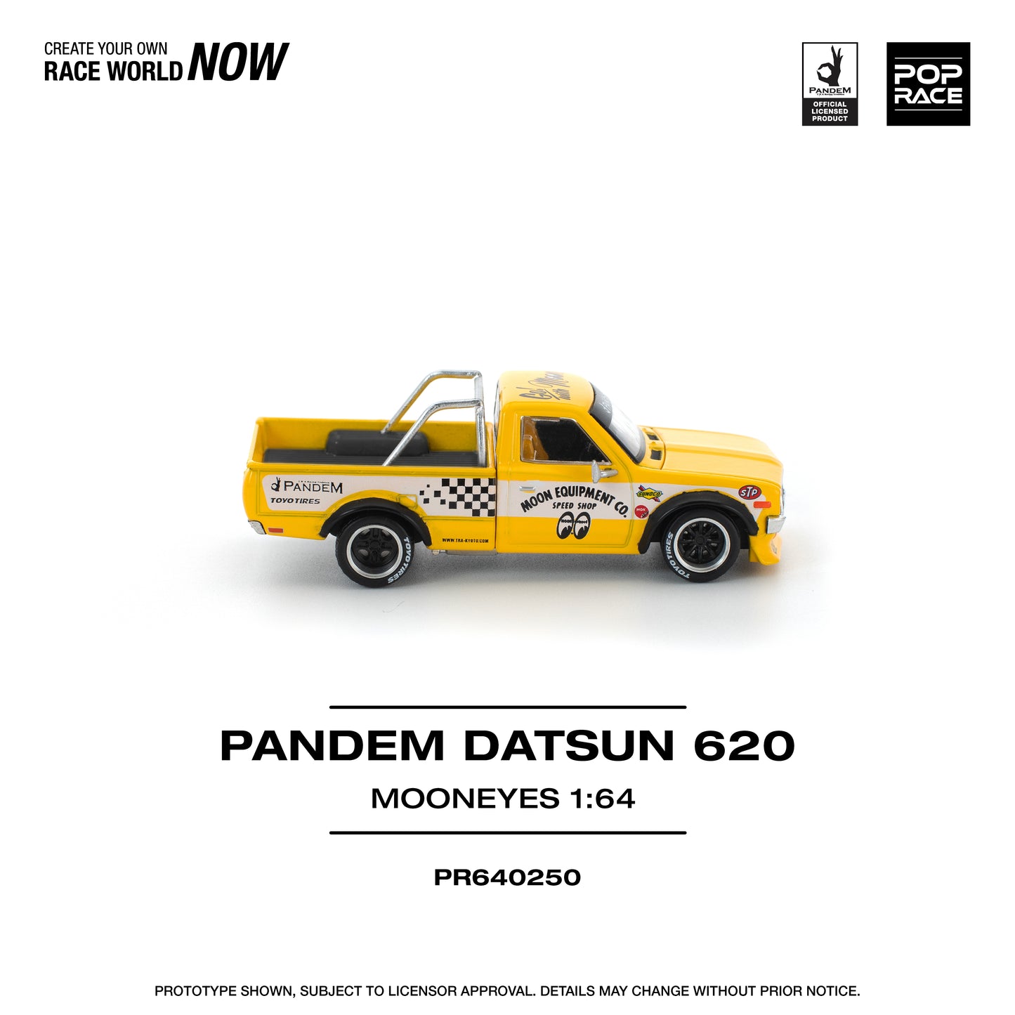 (Pre-Order) (PR640250) PANDEM DATSUN 620 - MOONEYES
