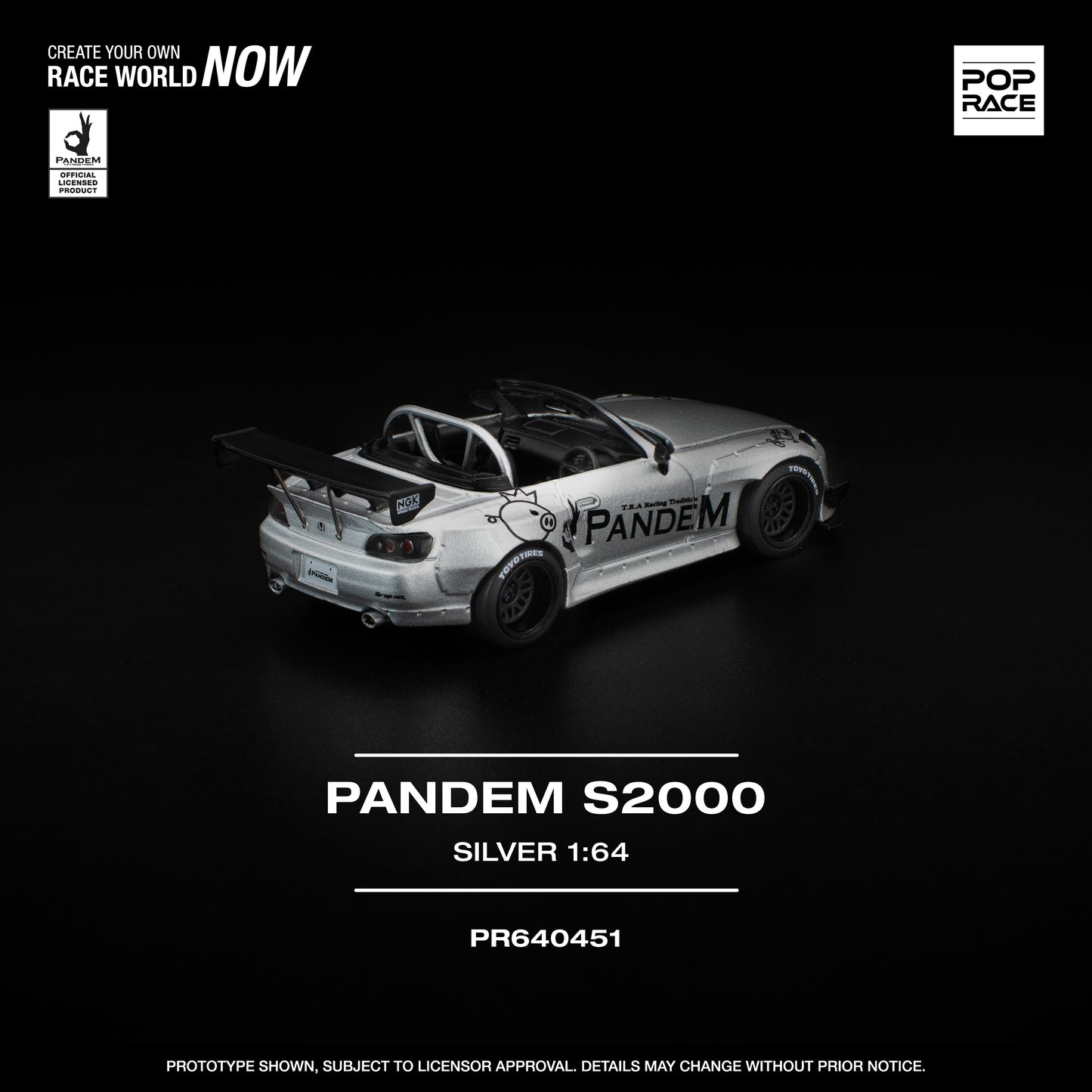 (Pre-Order) (PR640451) PANDEM S2000 SILVER