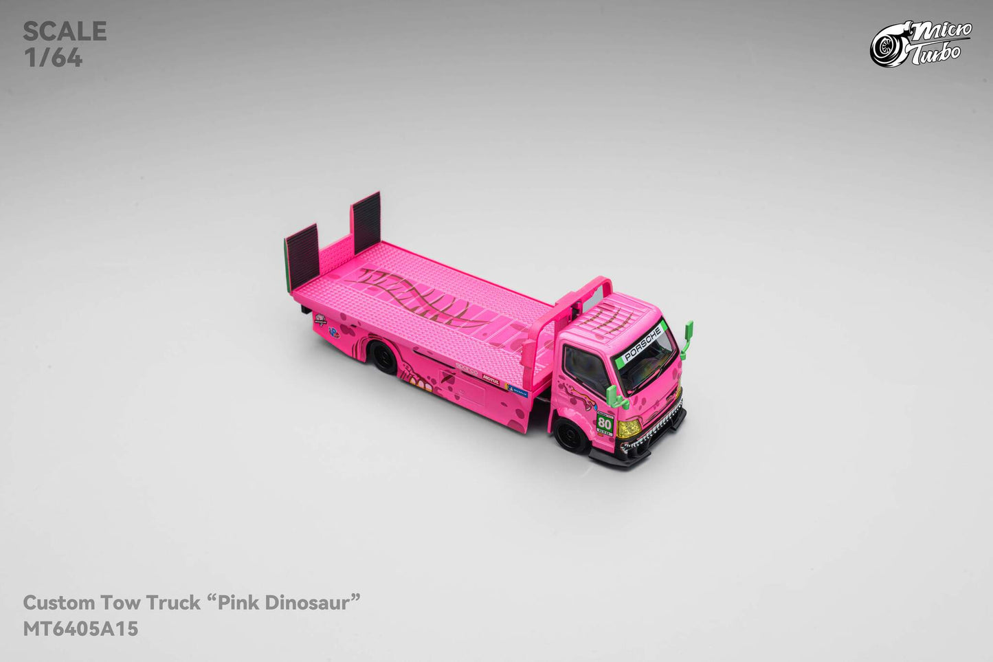 (MT6405A15) Microturbo Custom Hauler - Pink Dino (Roxy)