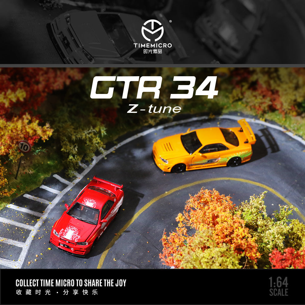 (TM643435 & TM643436) Nissan Skyline GTR34
