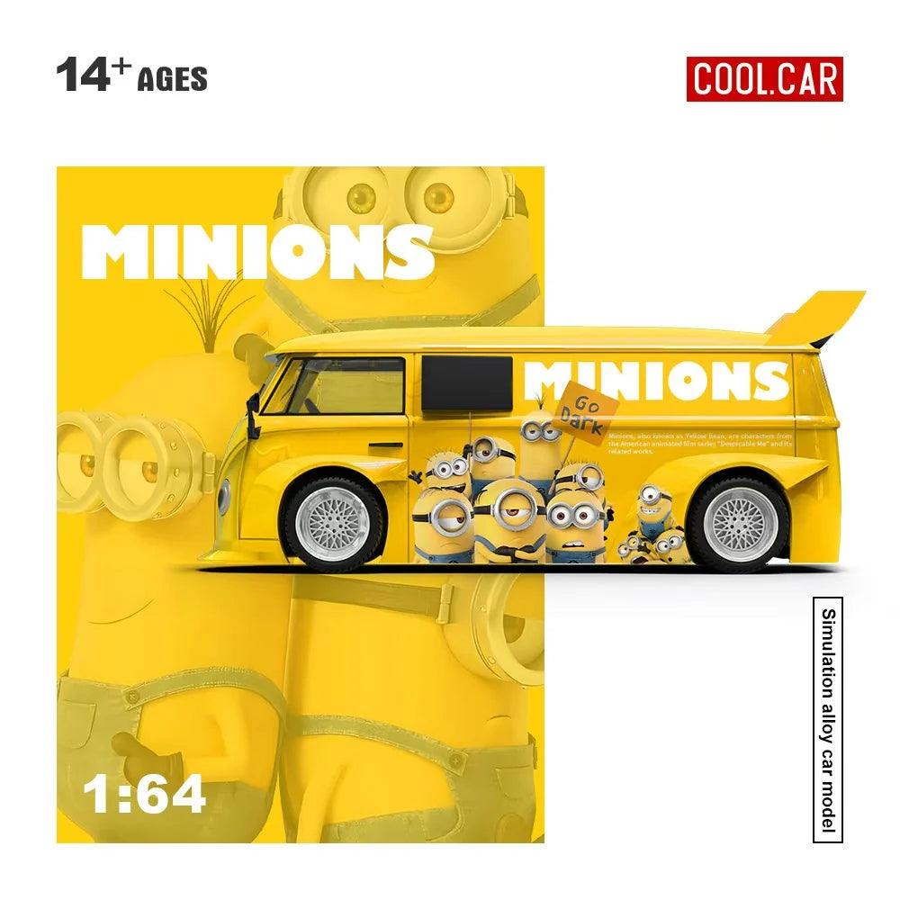 (CC642953) Cool Car Volkswagen T1 PICKUP - Minions Livery
