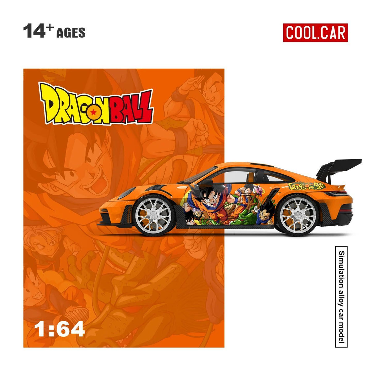 (Pre-Order)(CC644653) Porsche 992 GT3 RS - Dragon Ball