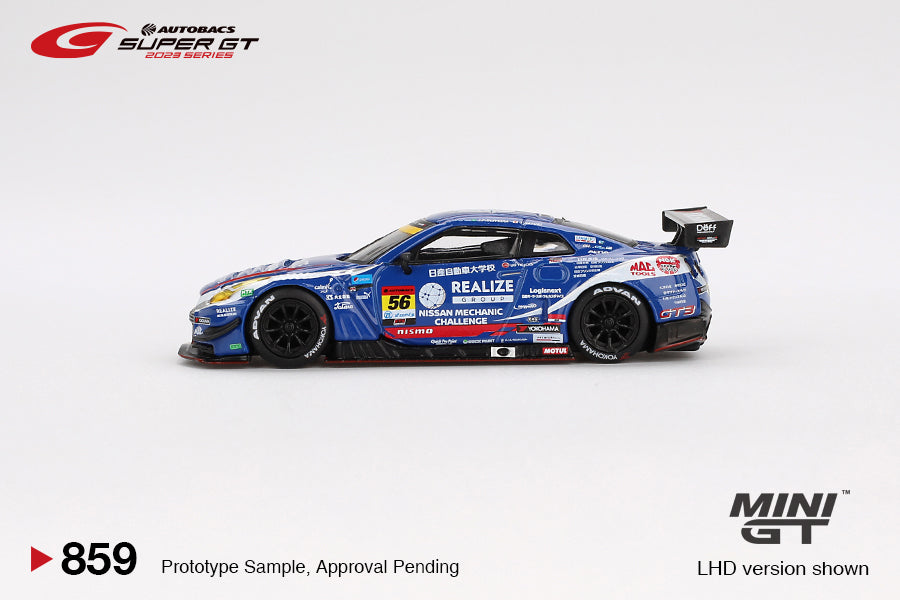 (MGT00859-BL) Nissan GT-R NISMO GT3 #56 REALIZE NISSAN MECHANIC CHALLENGE GT-R KONDO RACING 2023