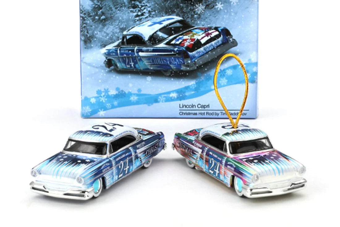 (MGT00888) - Lincoln Capri Christmas Hot Rod by Tim Sadchikov
