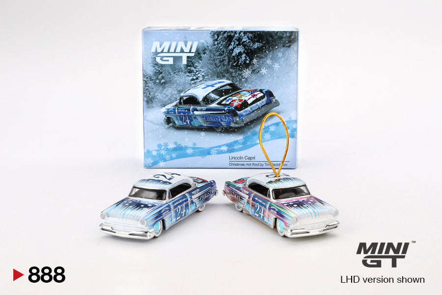 (MGT00888) - Lincoln Capri Christmas Hot Rod by Tim Sadchikov