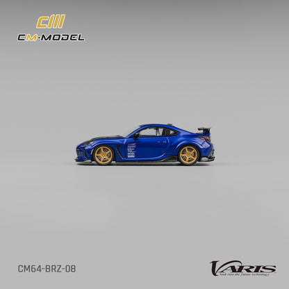 (Pre-Order) (CM64-BRZ-08) Subaru BRZ Varis Widebody - Blue