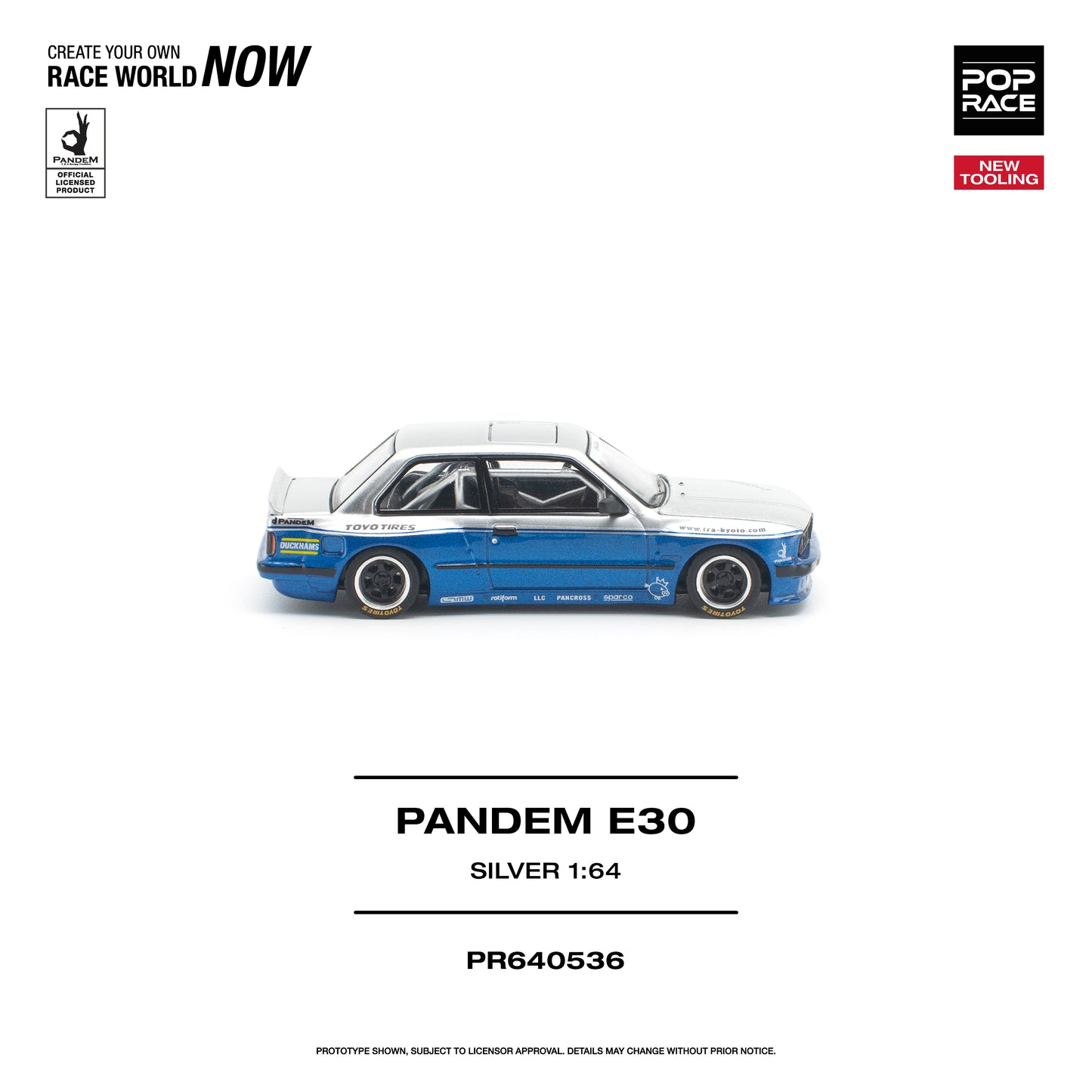 (Pre-Order) (PR640536) PANDEM E30 - SILVER