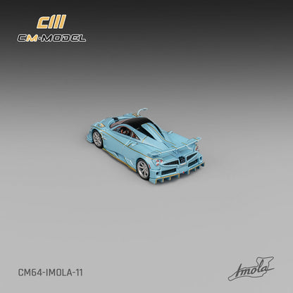 (Pre-Order)(CM64-IMOLA-11) Pagani Imola Azzurro Sardegna