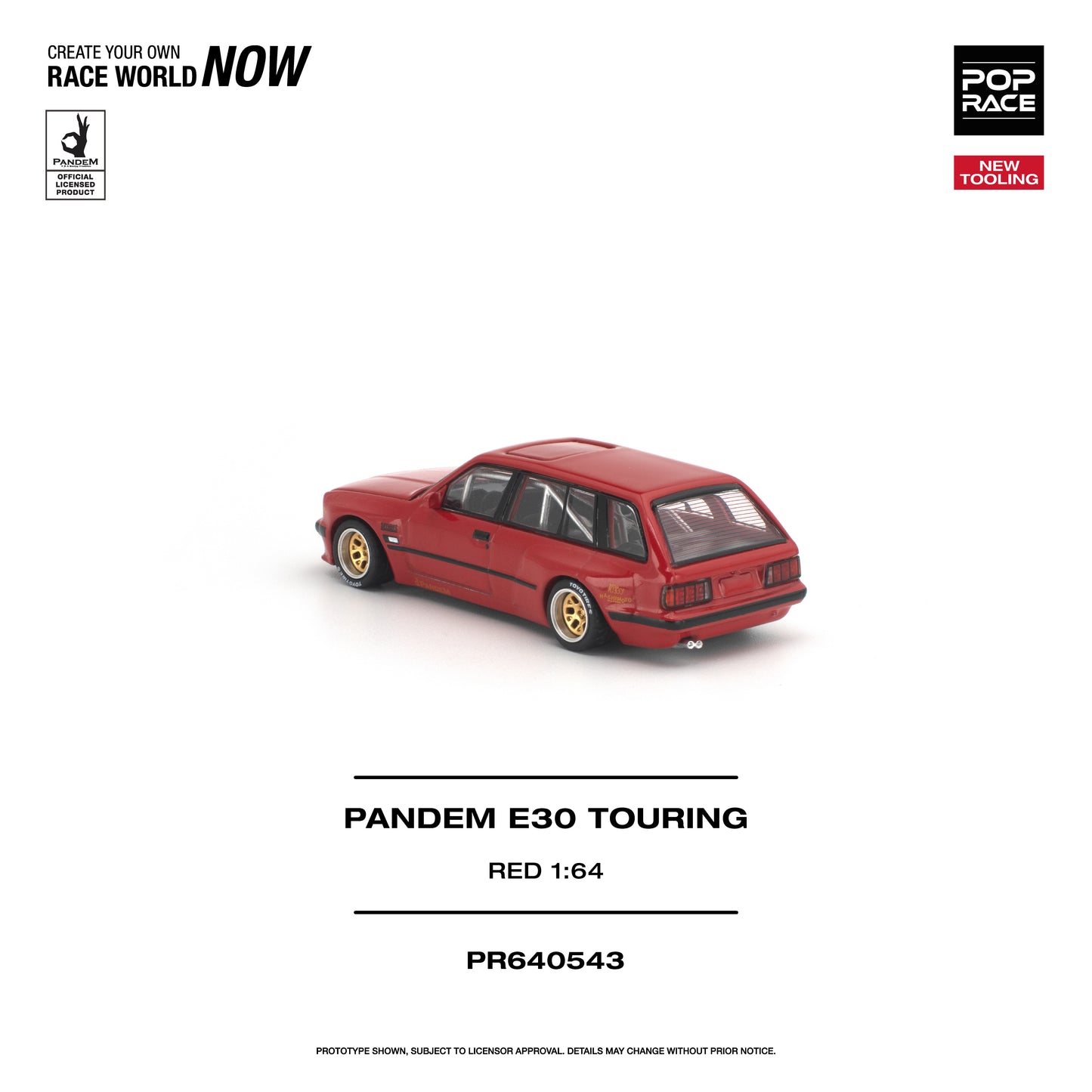 (Pre-Order) (PR640543) PANDEM E30 TOURING - RED