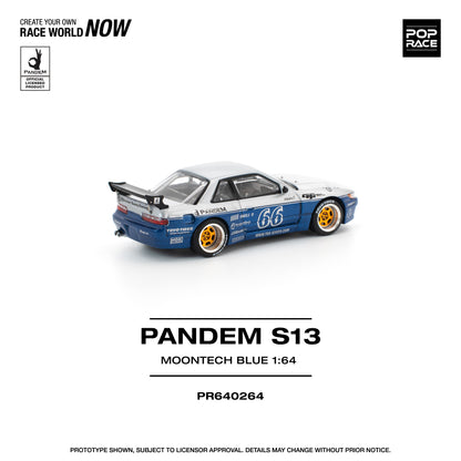 (Pre-Order) (PR640264) - PANDEM SILVIA S13 - MOONTECH BLUE