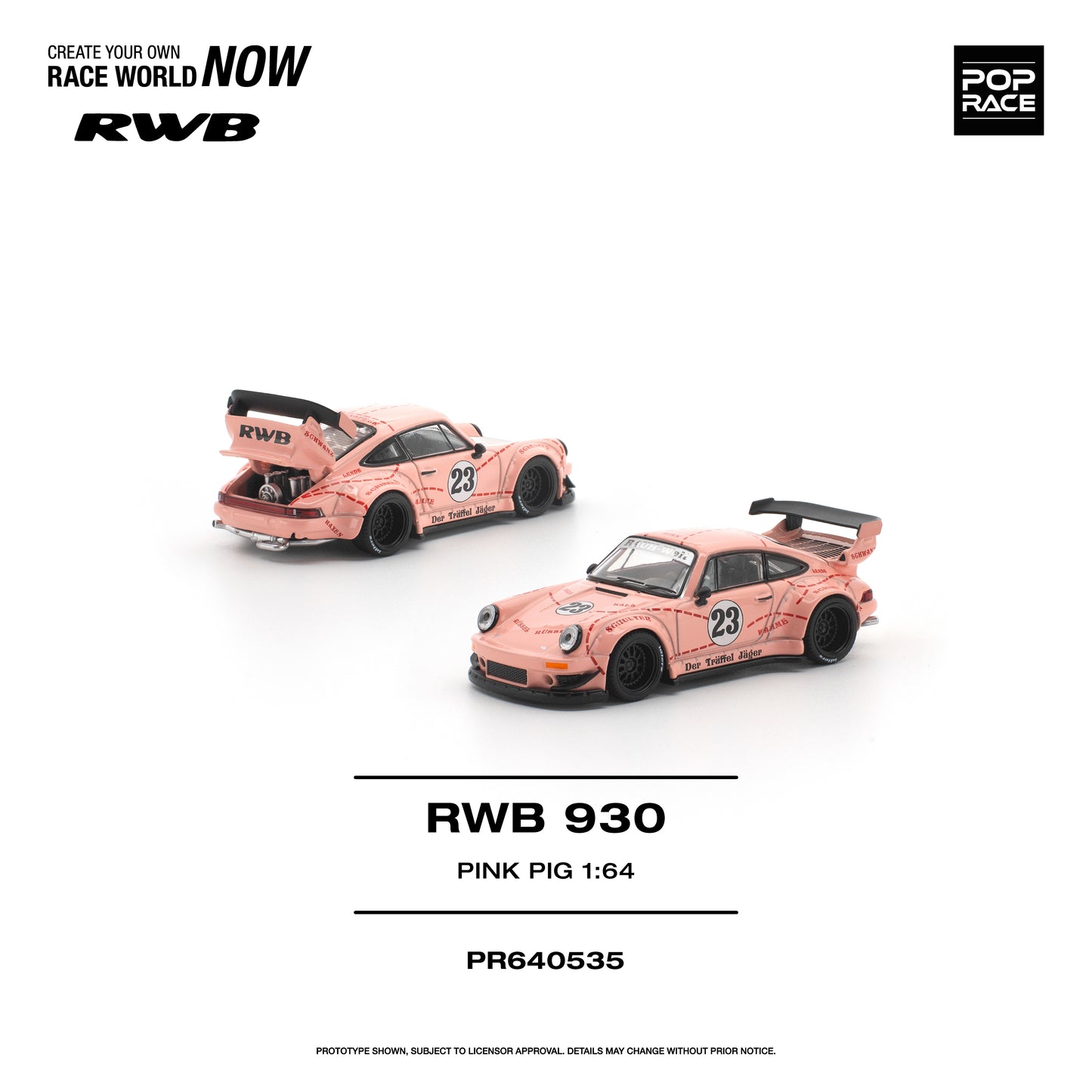 (Pre-Order) (PR640535) RWB 930 "PINK PIG"