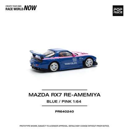 (Pre-Order) (PR640240) MAZDA RX7 RE-AMEMIYA - BLUE/PINK