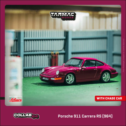 (Pre-Order) (T64S-017-RS) - Porsche 911 964 RS Ruby Star