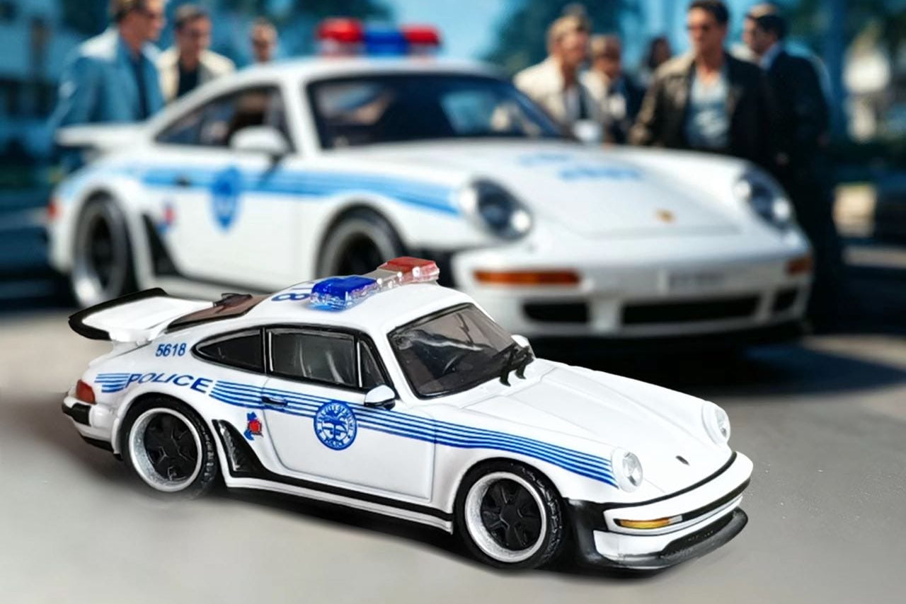 (Pre-Order) Rhino Model - Porsche 911 Turbo  930 (Miami Vice Livery)