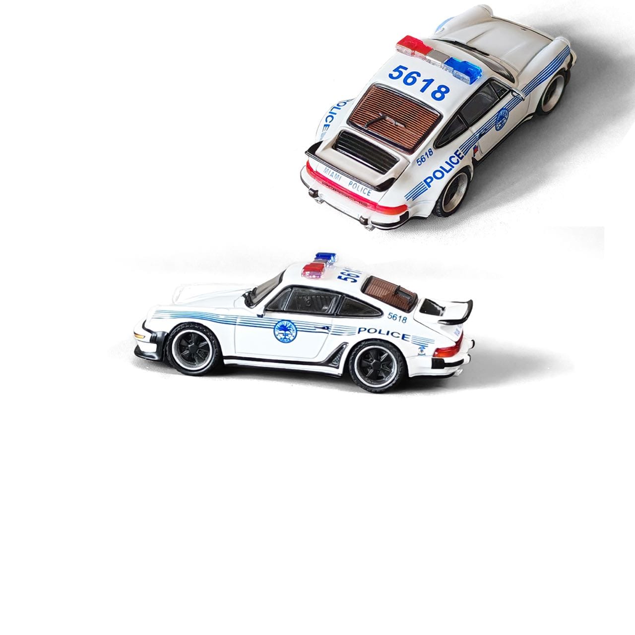 (Pre-Order) Rhino Model - Porsche 911 Turbo  930 (Miami Vice Livery)