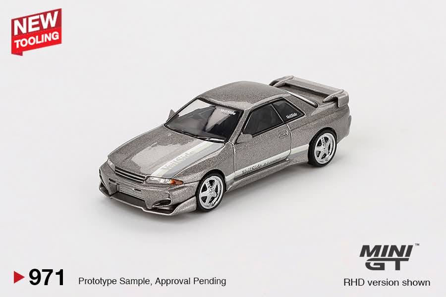 (Pre-Order) (MGT00971-BL) - Nissan Skyline GT-R (R32) Veilside Combat C-I Veilside Combat Grey (Blister Version)