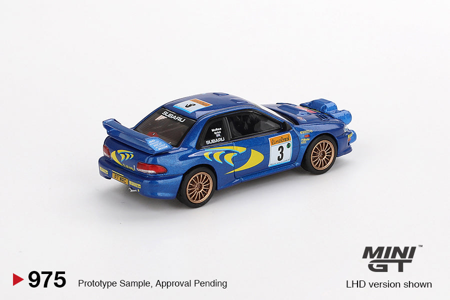 (MGT00975) - Subaru Impreza WRC98  1998 Rally Monte-Carlo 3rd Place #3 - Box version
