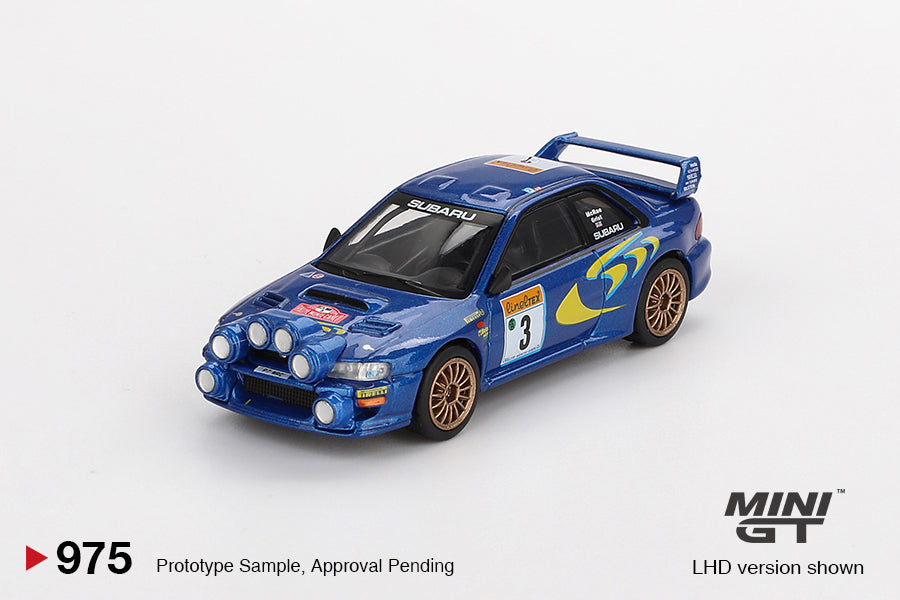 (MGT00975) - Subaru Impreza WRC98  1998 Rally Monte-Carlo 3rd Place #3 - Box version