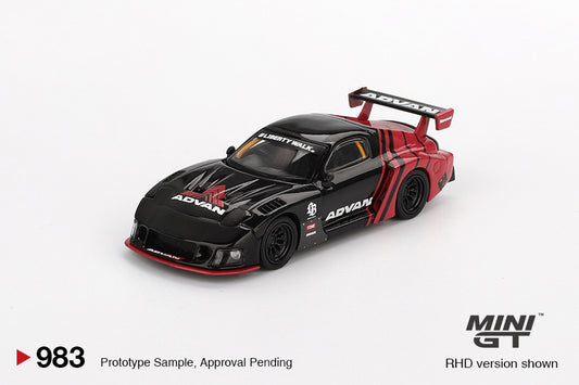 (MGT00983) - Mazda RX-7 LB-Super Silhouette Advan - Box version