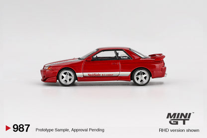 (MGT00987) Nissan Skyline GT-R (R32) VeilSide  Combat C-I Gem Red - (Box Version)