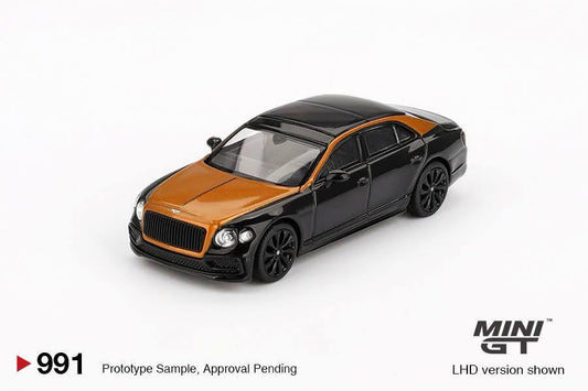 (MGT00991-BL) - Bentley Flying Spur Orange Flame / Onyx (Blister Version)