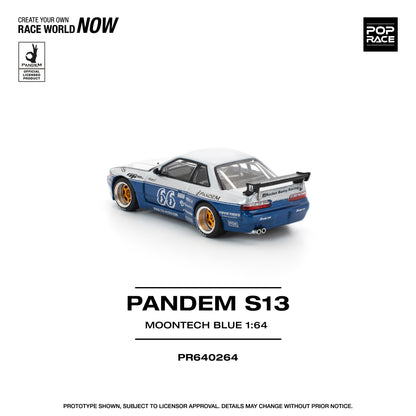 (Pre-Order) (PR640264) - PANDEM SILVIA S13 - MOONTECH BLUE