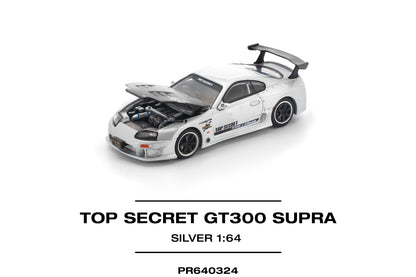 (Pre-Order) (PR640324) TOP SECRET GT300 SUPRA (SILVER)