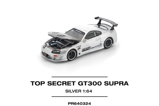 (Pre-Order) (PR640324) TOP SECRET GT300 SUPRA (SILVER)