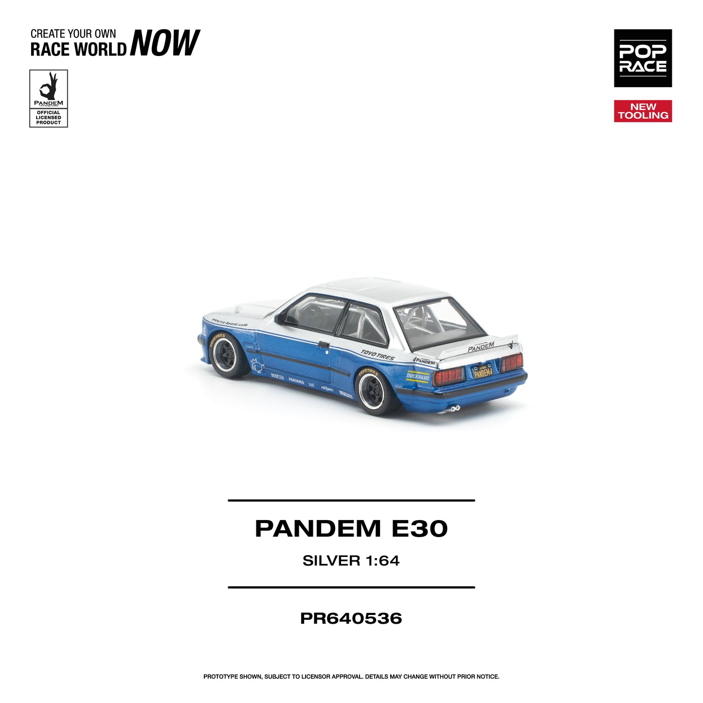 (Pre-Order) (PR640536) PANDEM E30 - SILVER